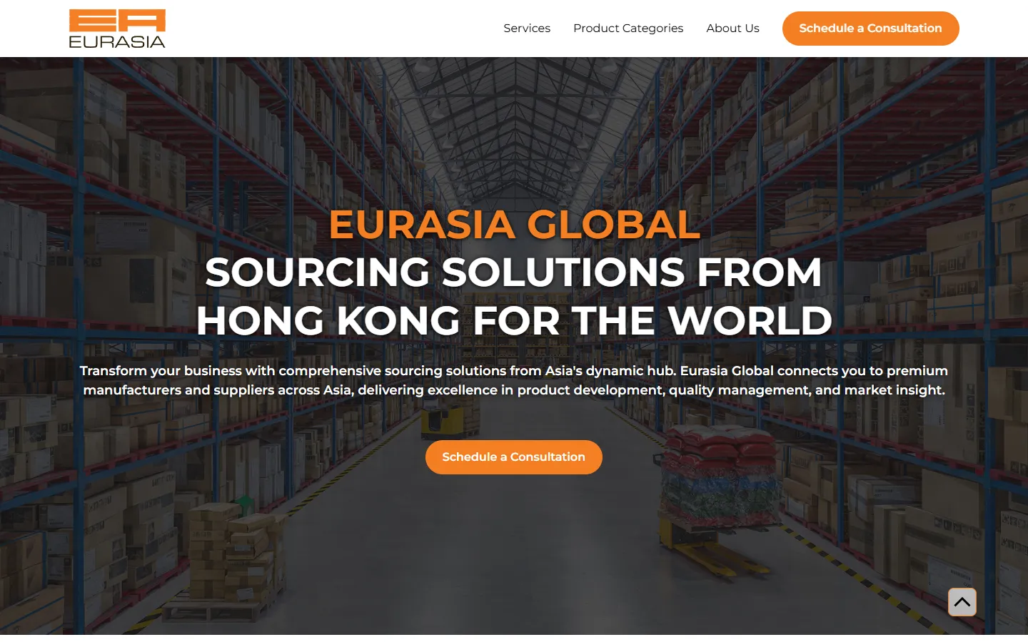 Eurasia Global homepage