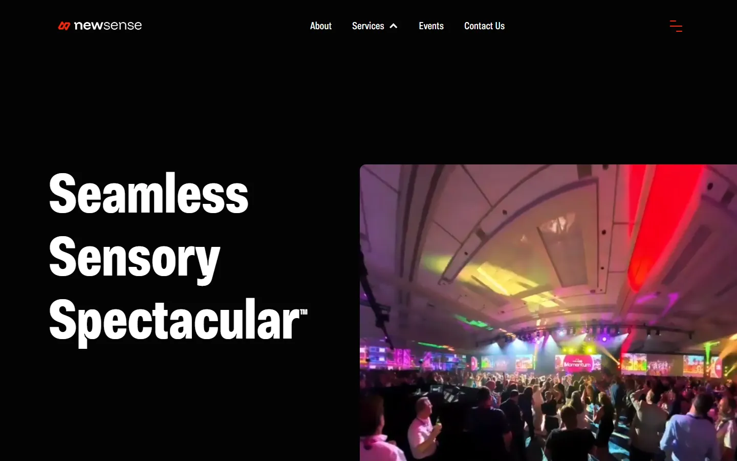 New Sense Productions homepage